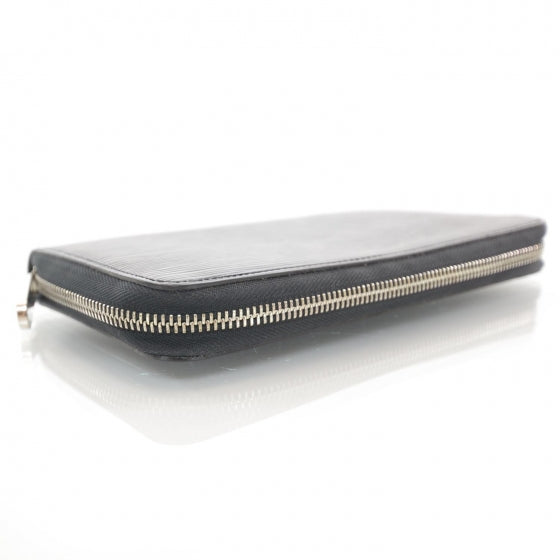 Louis Vuitton Epi Zippy Organizer Wallet Black 4 of 8