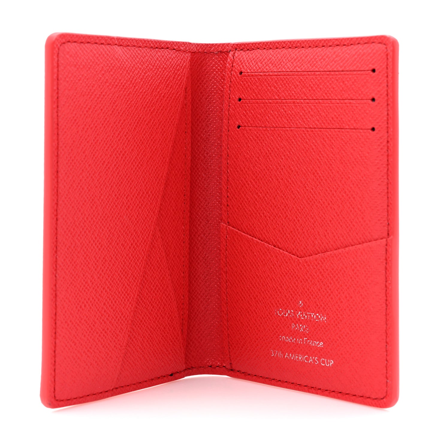 Damier Flags Pocket Organizer Red Blue