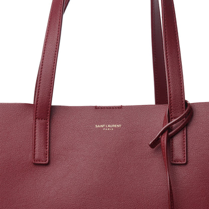 Saint Laurent Calfskin Large Shopping Tote Palissandre 10 of 10