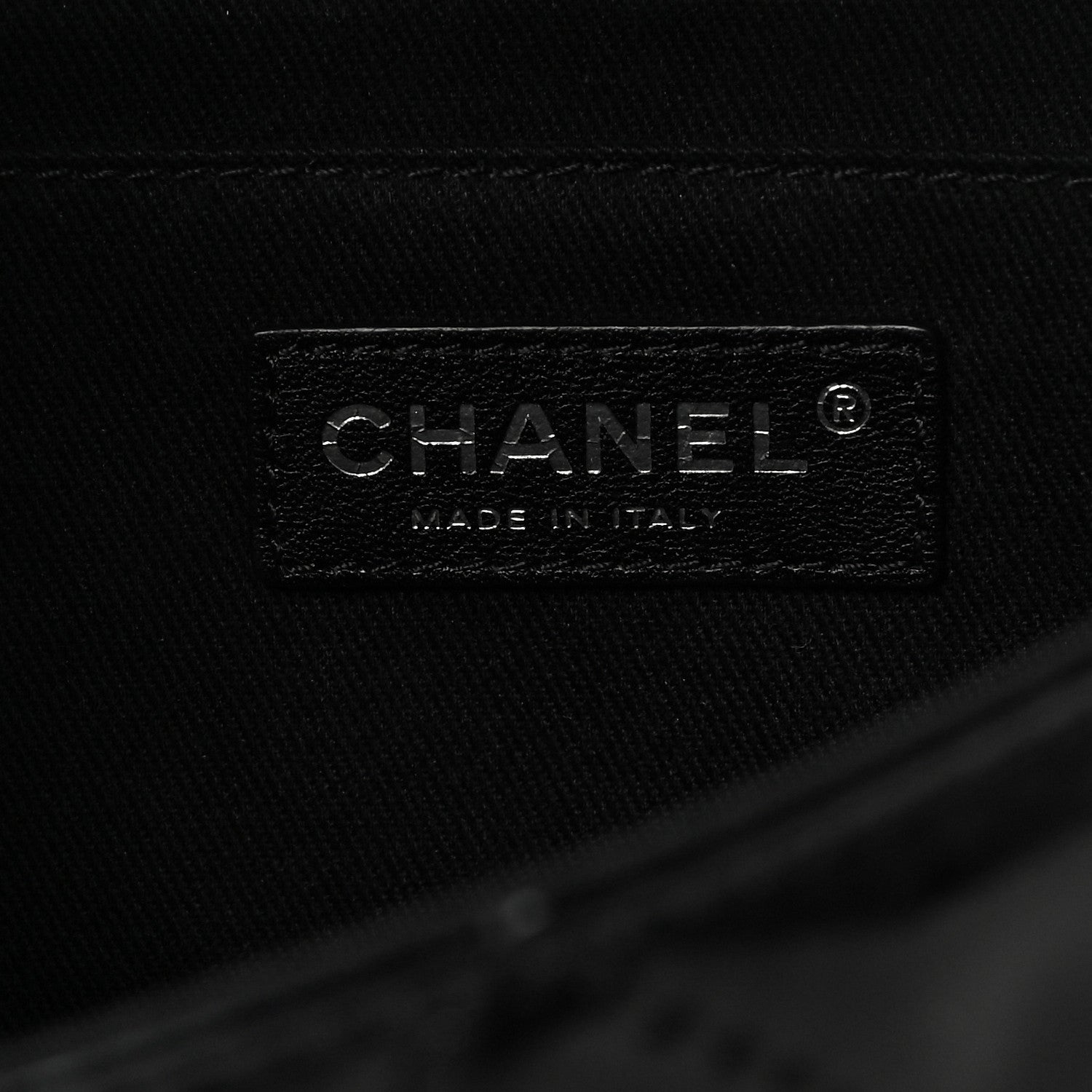 Chanel Vinyl Quilted In The Business Flap Bag Black 7 of 15