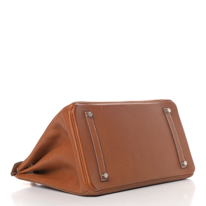 Hermes Natural Barenia Faubourg Birkin 35 Fauve 3 of 10