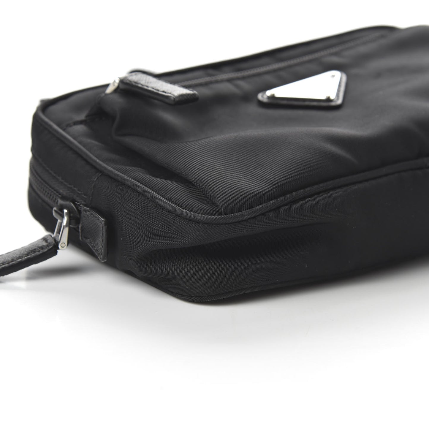Tessuto Nylon Montagna Belt Bag Black