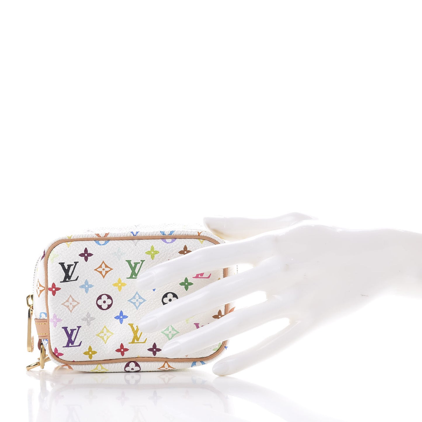 Monogram Multicolor Trousse Wapity White