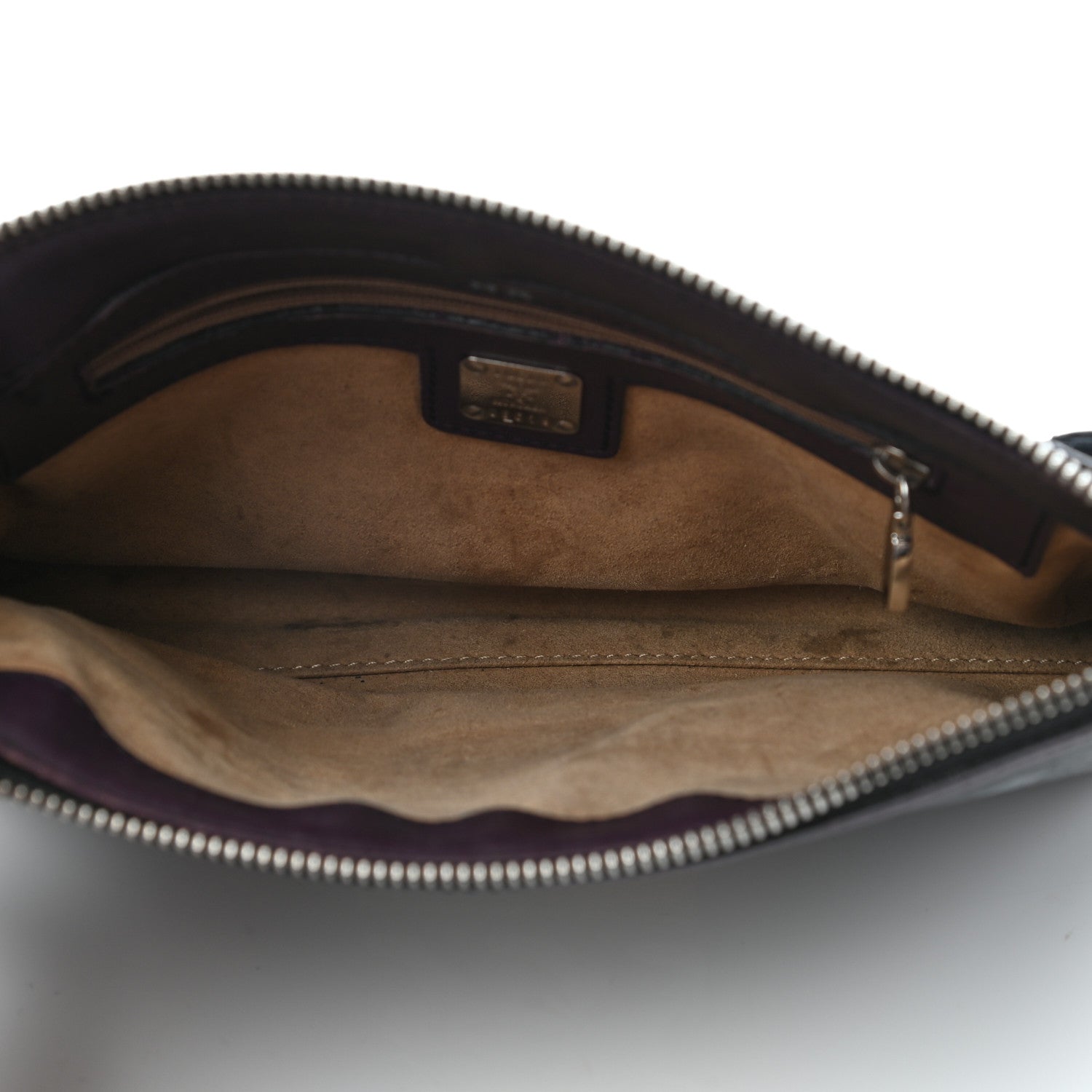 MCM Visetos Lizard Pochette Black 4 of 8
