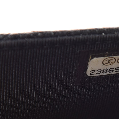 Chanel Caviar Quilted Wallet On Chain WOC Black 10 of 11