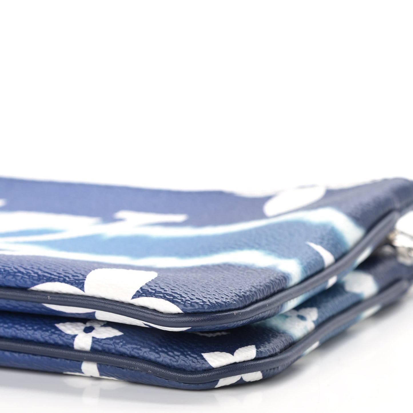 Monogram Giant Escale Double Zip Pochette Blue
