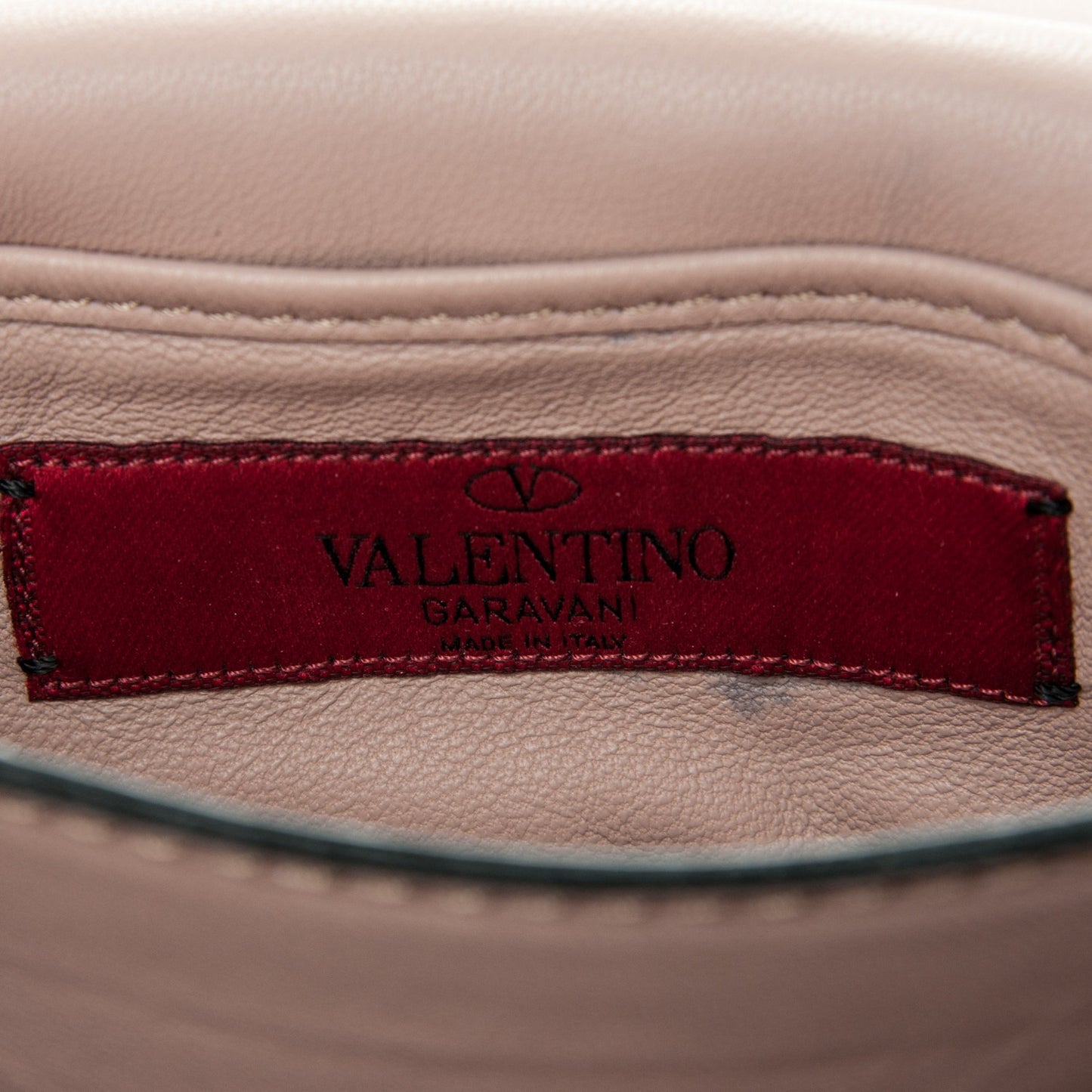 Nappa Crystal Va Va Voom Shoulder Bag Poudre