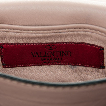 Valentino Garavani Nappa Crystal Va Va Voom Shoulder Bag Poudre 6 of 9