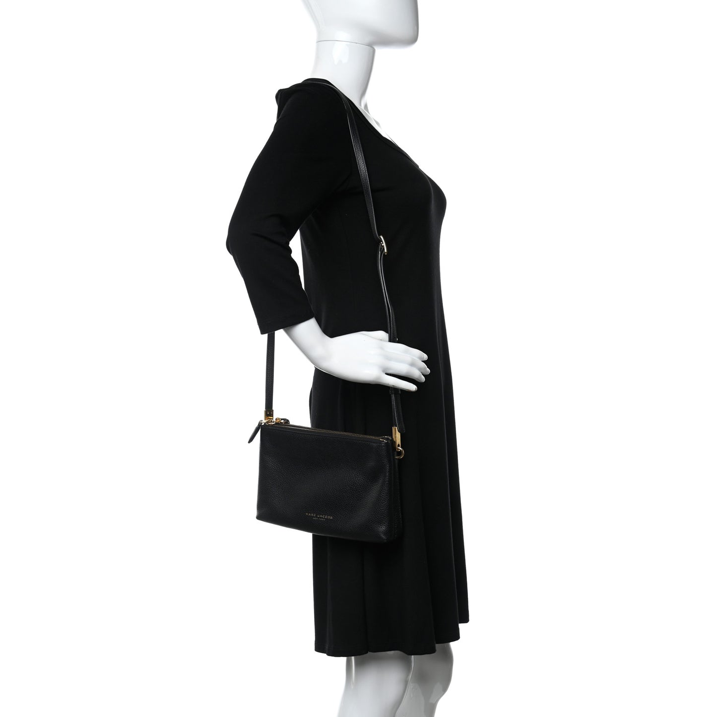 Calfskin Crossbody Black