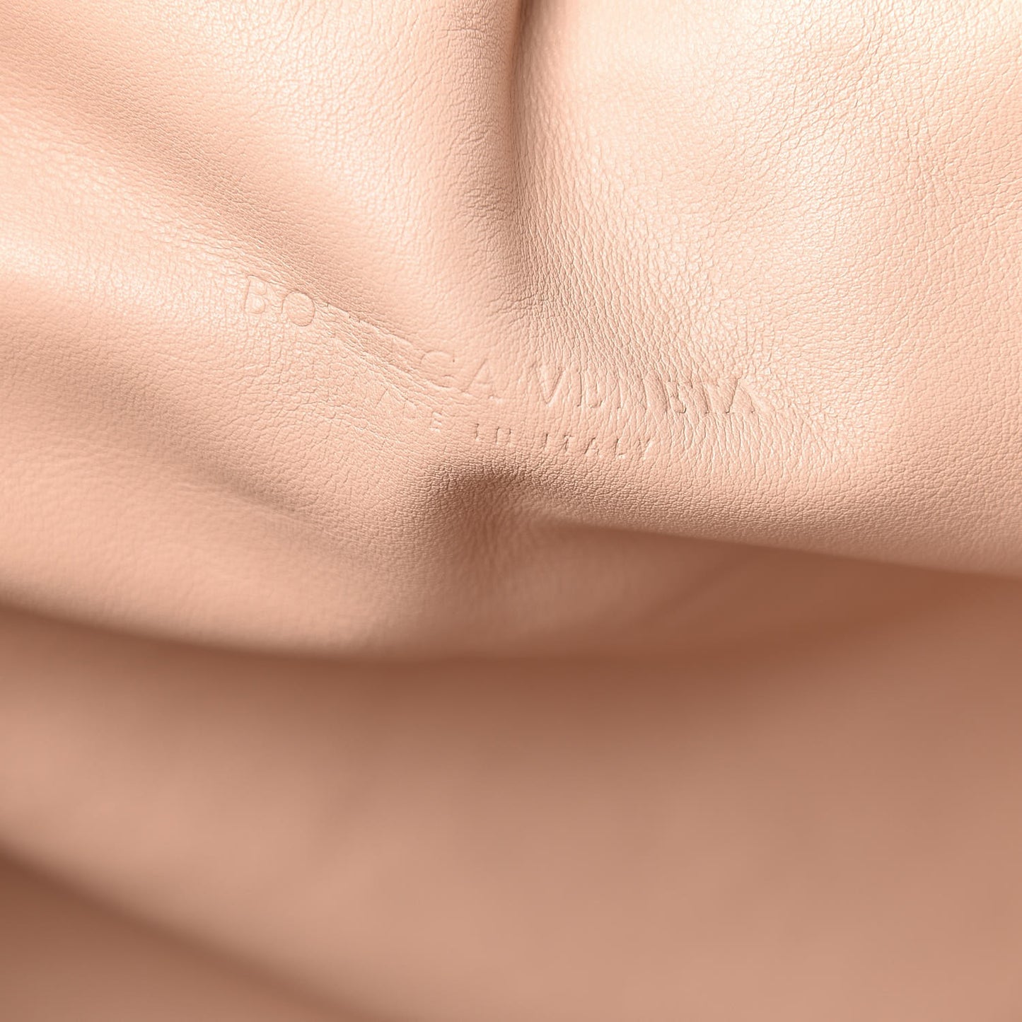 Smooth Butter Calf The Pouch Oversized Clutch Nude