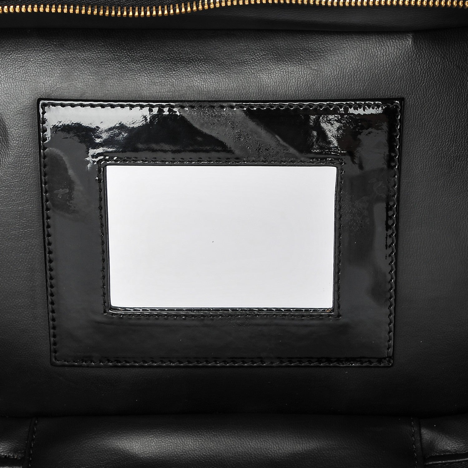 Chanel Patent Vanity Cosmetic Case Black 8 of 8