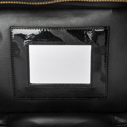 Chanel Patent Vanity Cosmetic Case Black 8 of 8
