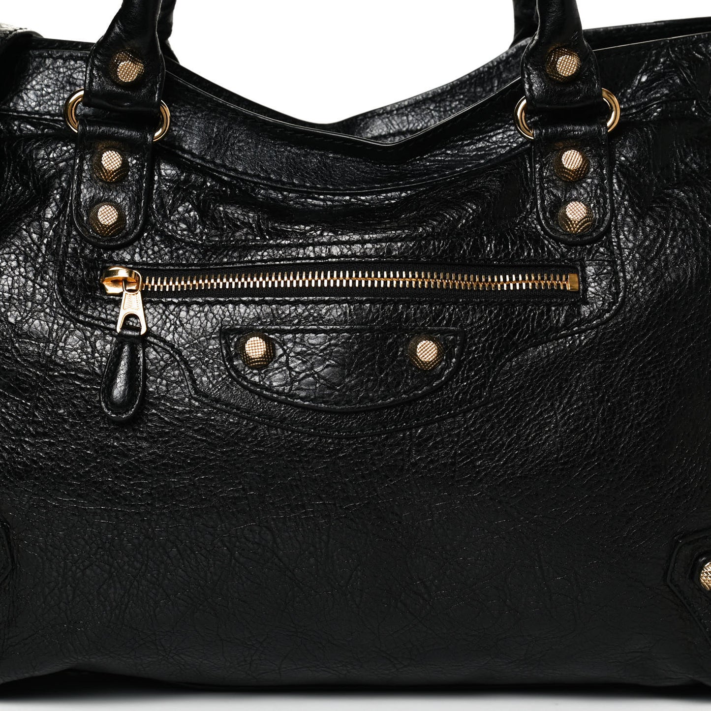 Agneau Giant 12 Gold Hardware City Black