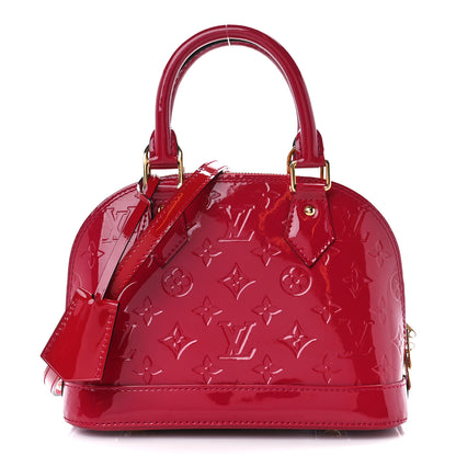 Louis Vuitton Vernis Alma BB Rose Indien 1 of 12