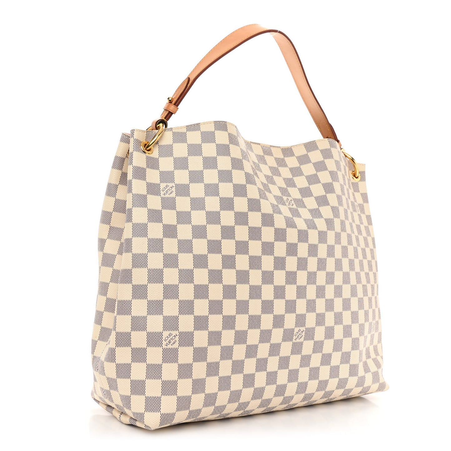 Damier Azur Graceful MM Rose Ballerine