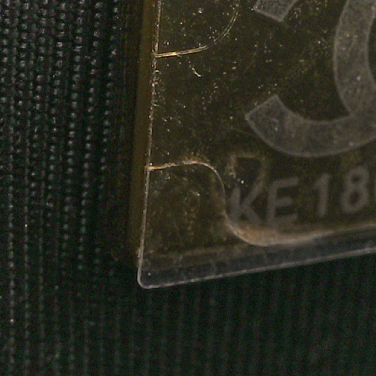 Chanel Goatskin Quilted Quilted Like A Wallet Wallet On Chain WOC Black 7 of 12