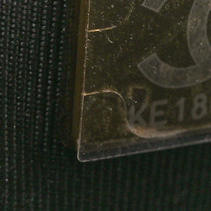 Chanel Goatskin Quilted Quilted Like A Wallet Wallet On Chain WOC Black 7 of 12