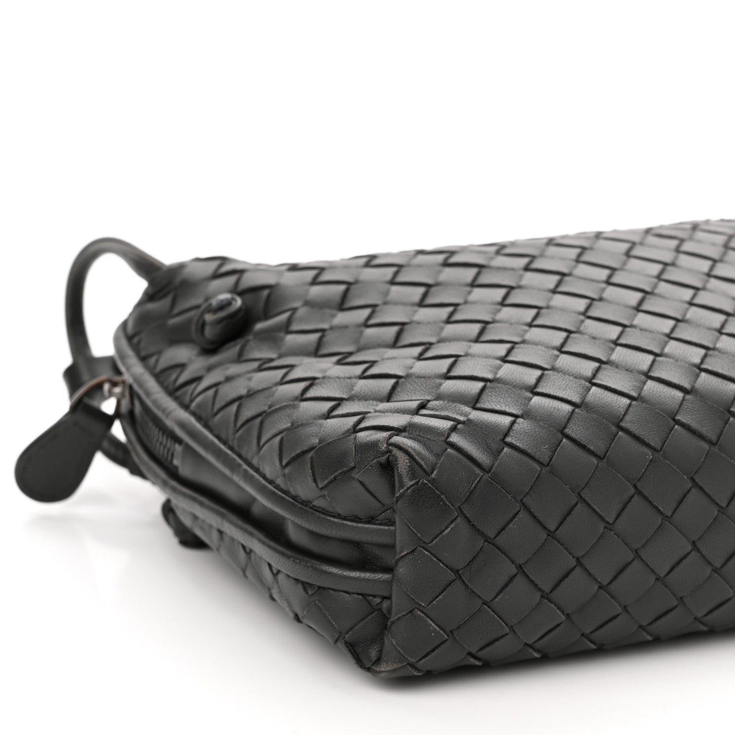 Bottega Veneta Nappa Intrecciato Pillow Crossbody Messenger Light Grey 17 of 24