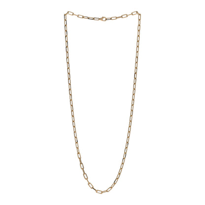 Cartier 18K Yellow Gold SM Santos De Cartier Link Necklace 3 of 5