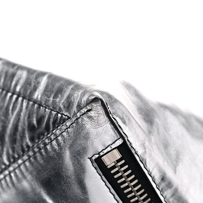 Proenza Schouler Metallic Calfskin Large Zip Hobo Silver 9 of 11