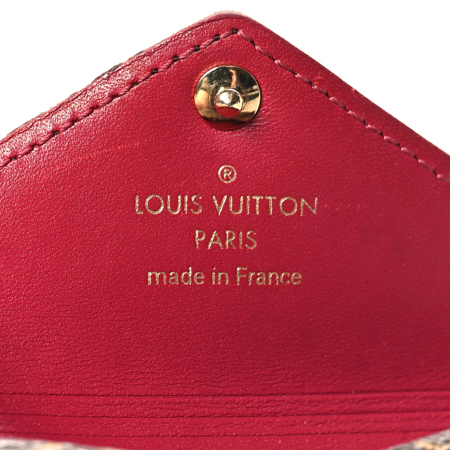 Monogram Small Kirigami Pochette Insert Fuchsia
