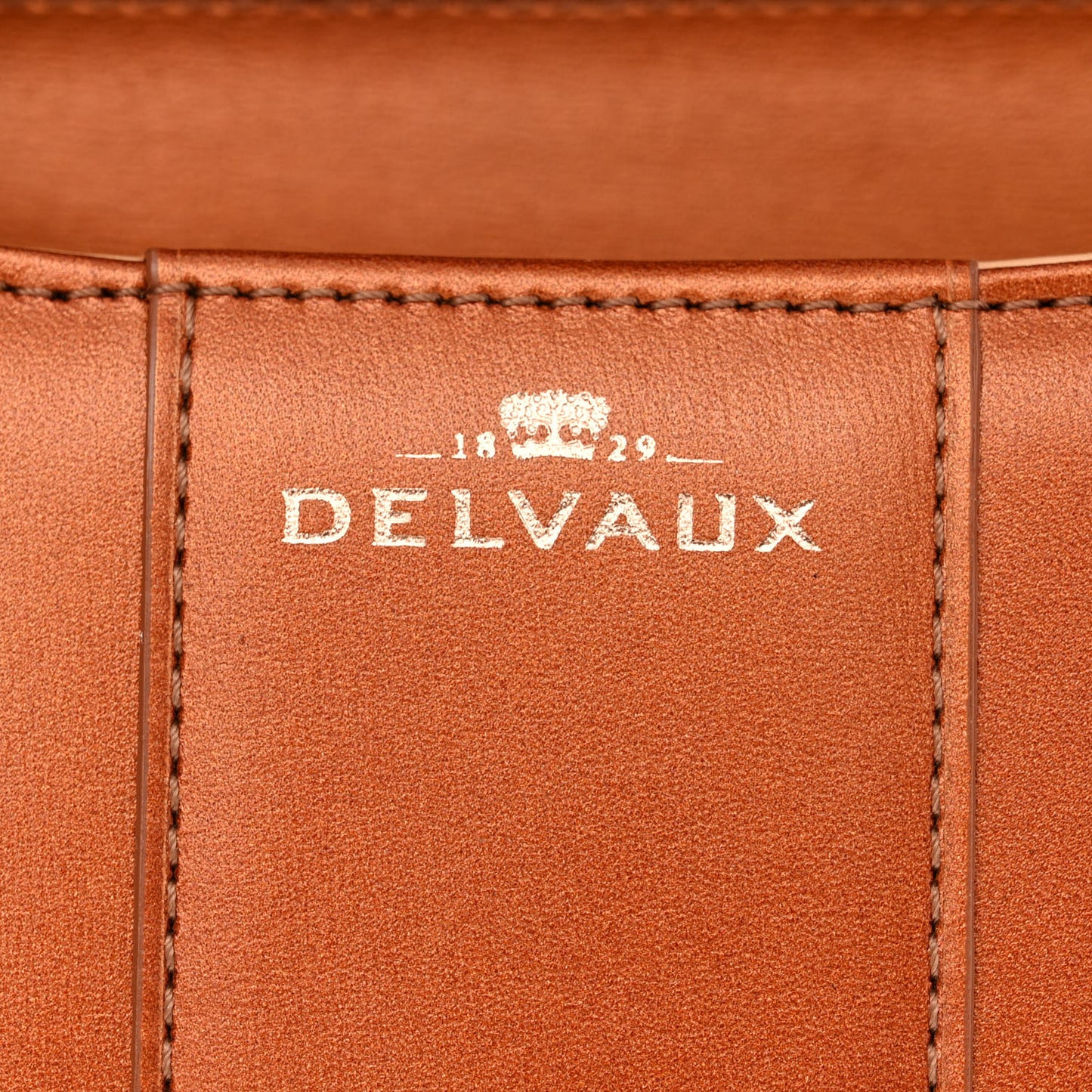 Metallic Calfskin Mini Brillant Satchel Camel