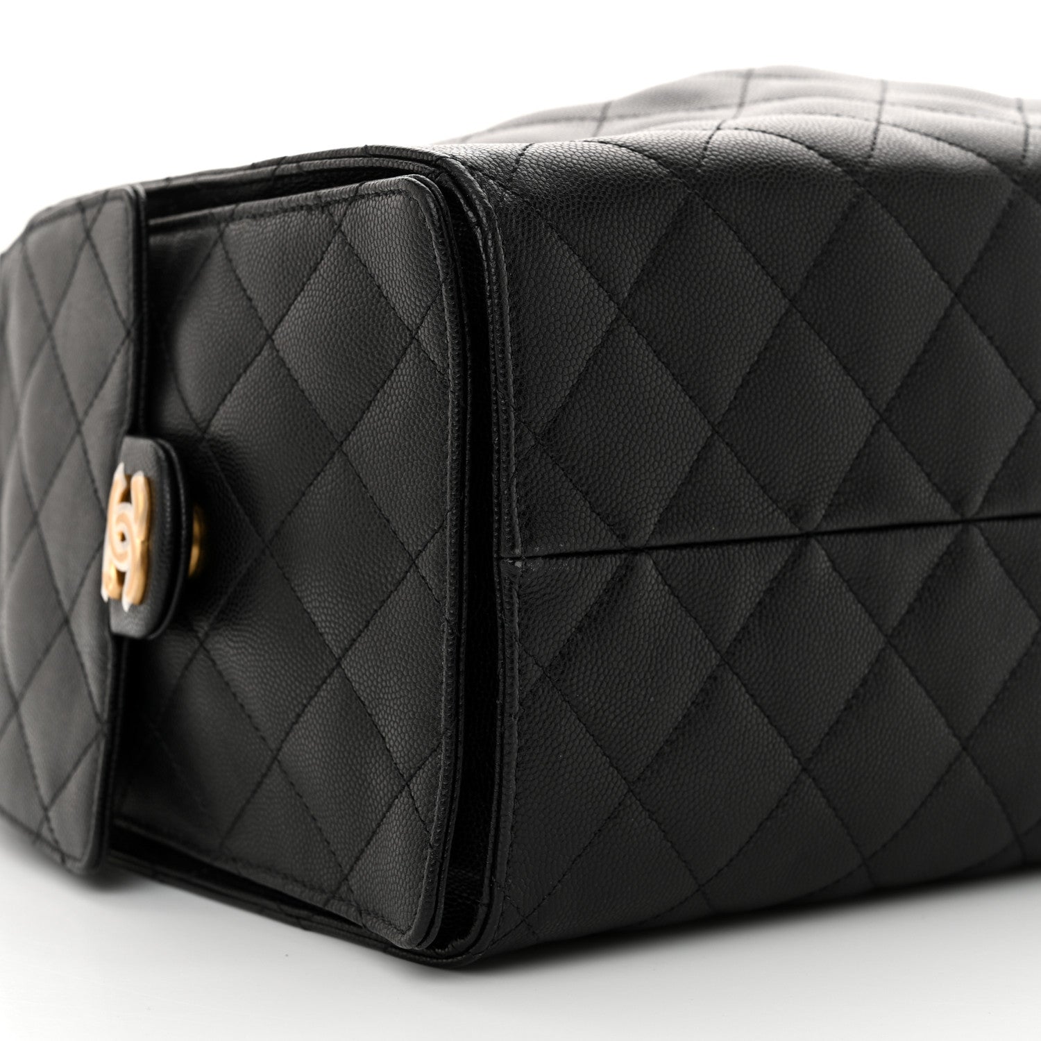Chanel Caviar Quilted Medium Chanel 25 Handbag Black 10 of 11