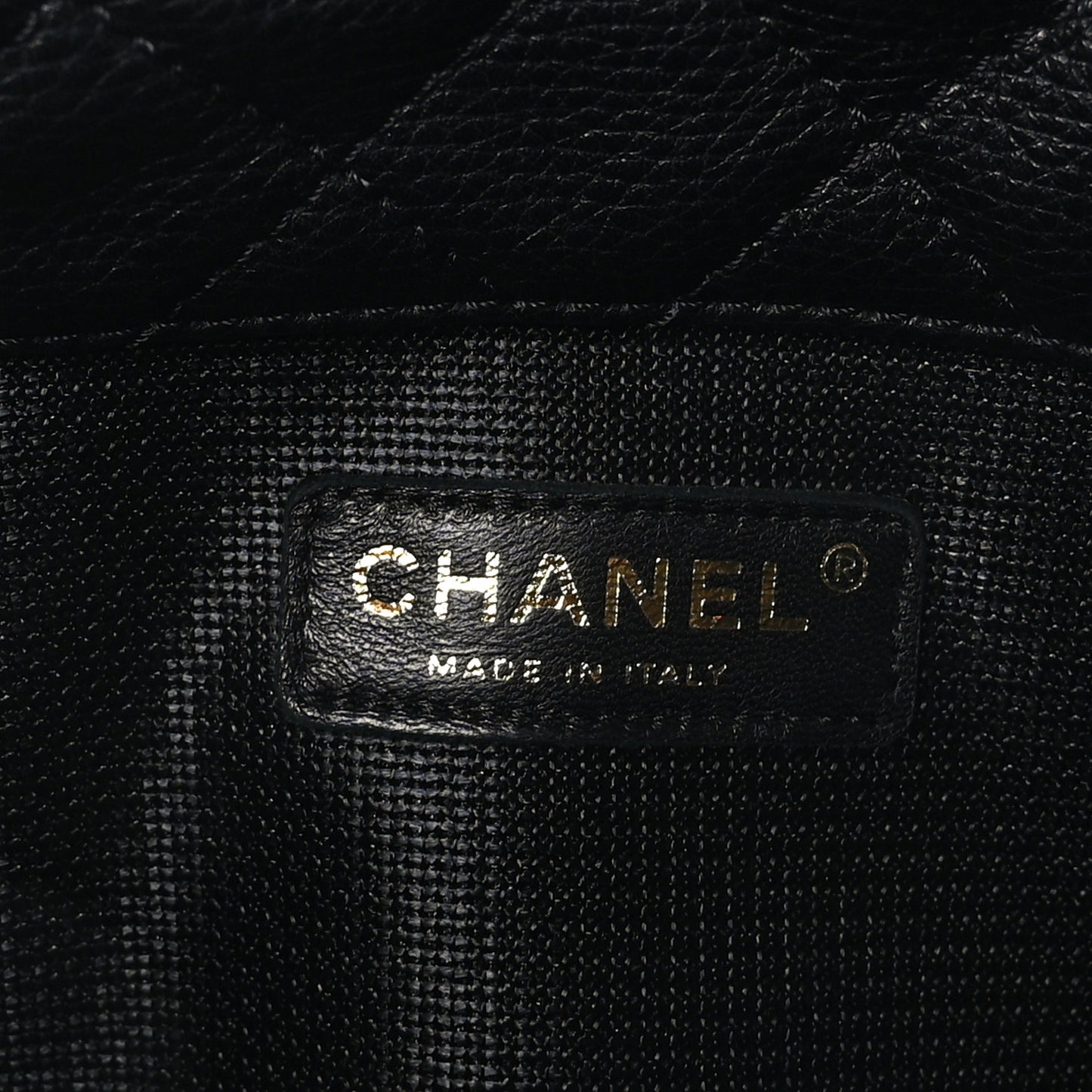 Calfskin Quilted XXL Travel Flap Bag Black