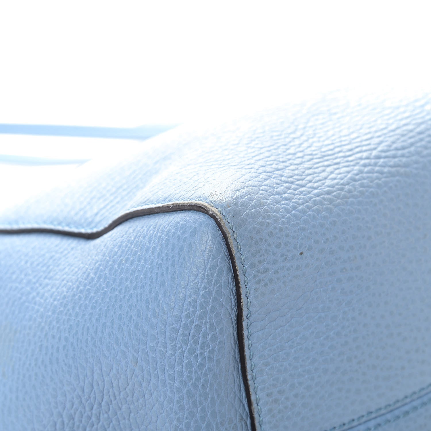 Gucci Dollar Calfskin Medium Swing Tote Mineral Blue 8 of 14