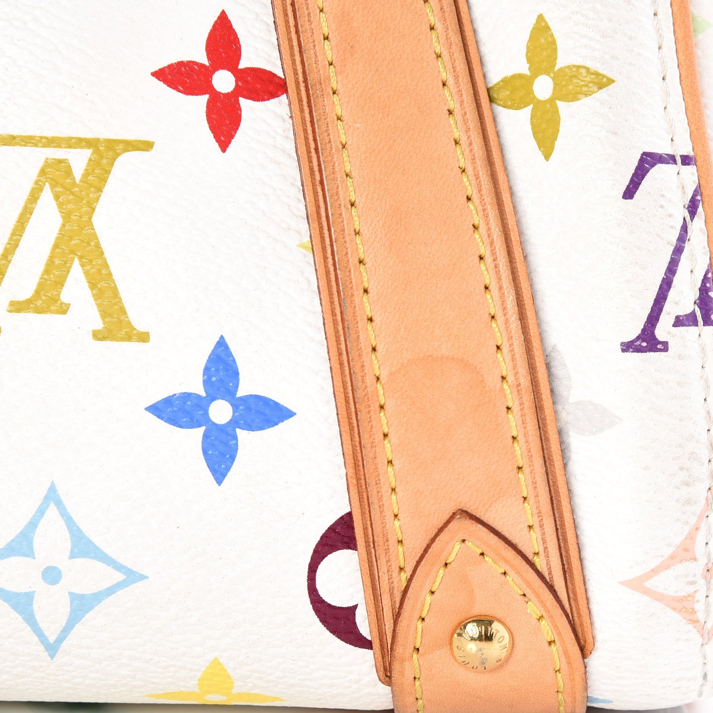 Monogram Multicolor Priscilla White