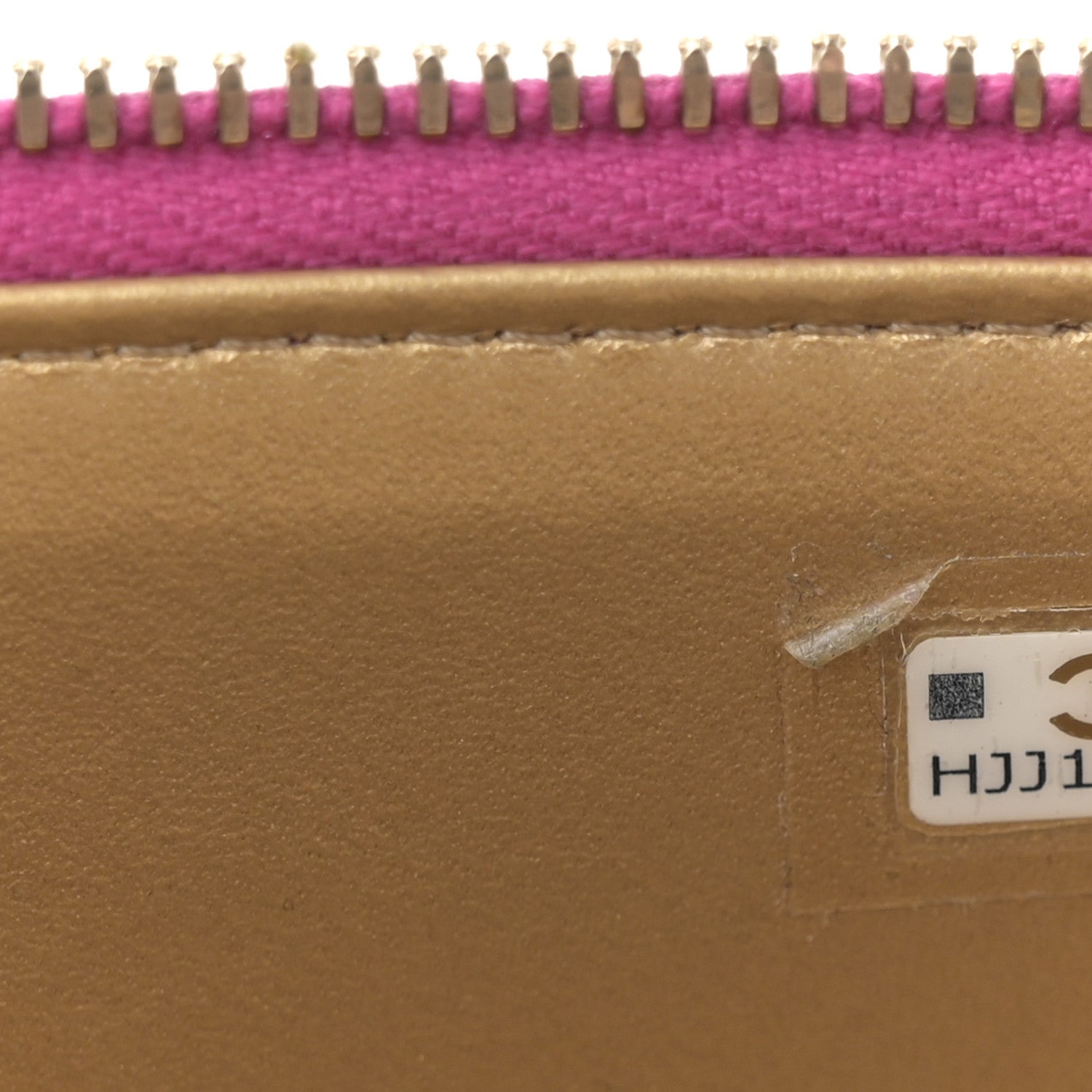 Chanel Lambskin Quilted Small Pearl Crush Vanity Case With Chain Fuchsia 7 of 12