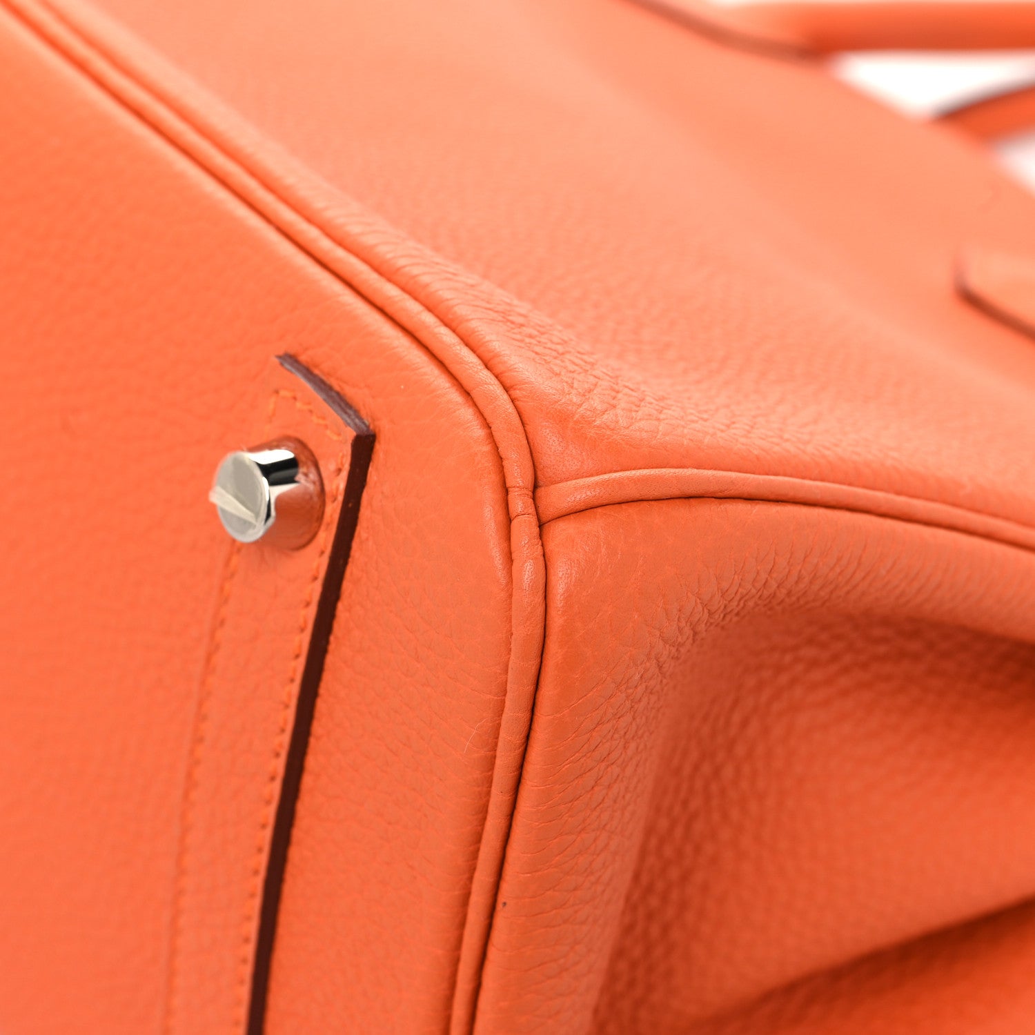 Hermes Togo Birkin 30 Orange 12 of 14