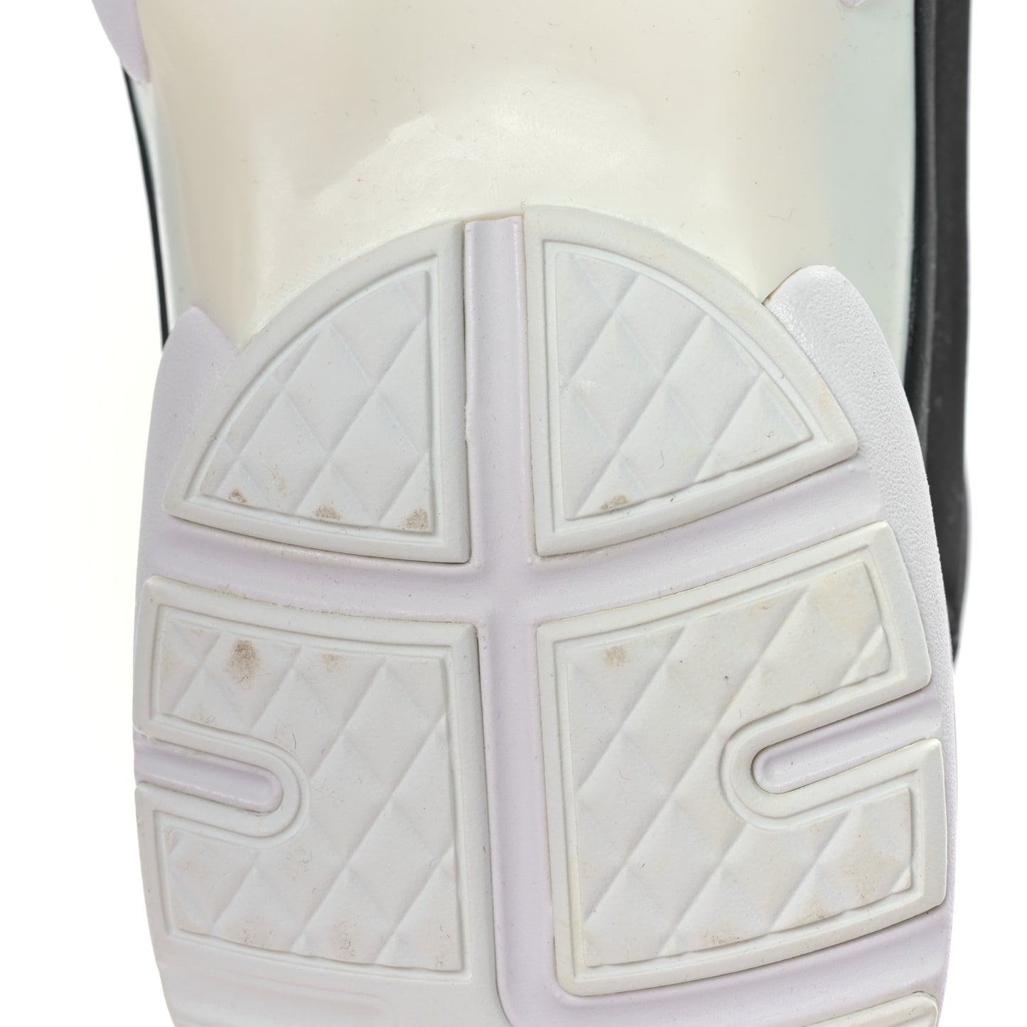 Lycra Fabric Womens CC Sneakers 40 Black White Pink