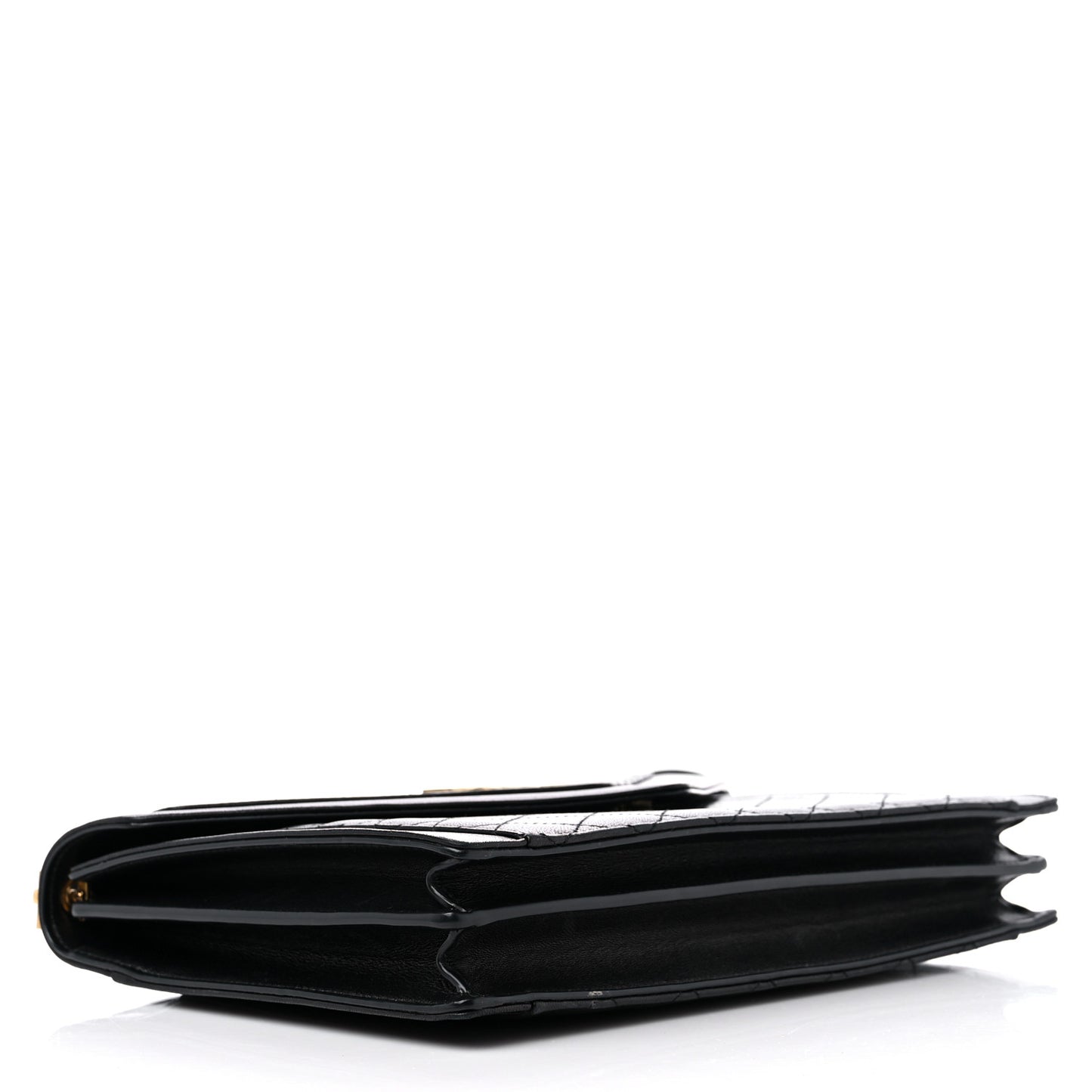 Lambskin Quilted Mini Gaby Satchel Black