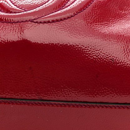 Gucci Patent Small Soho Shoulder Bag Bright Bougainvillea 12 of 14