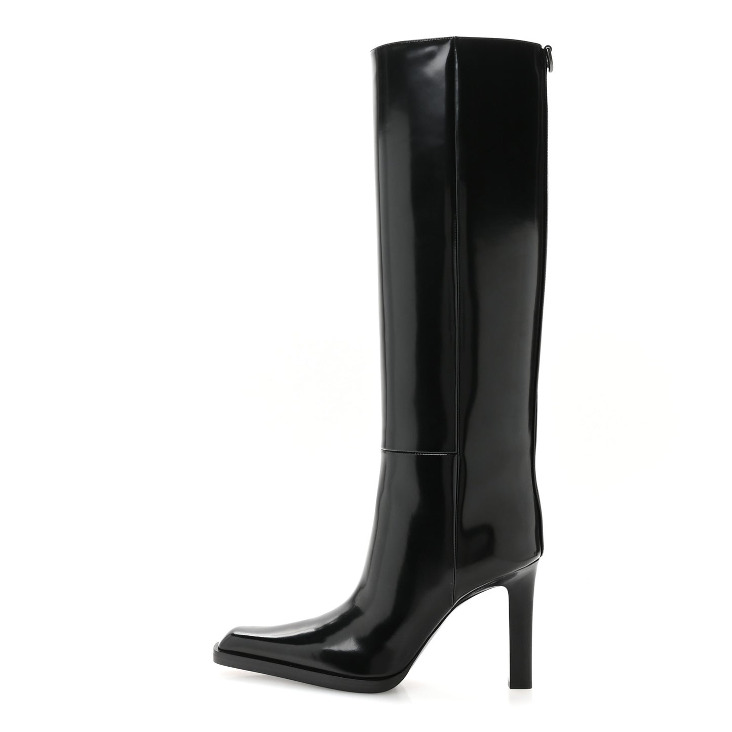 Vitello Marilyn Nina 95 Knee High Boots 38.5 Black