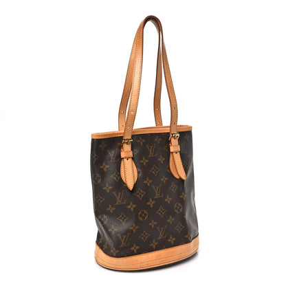 Louis Vuitton Monogram Petit Bucket 23 2 of 8