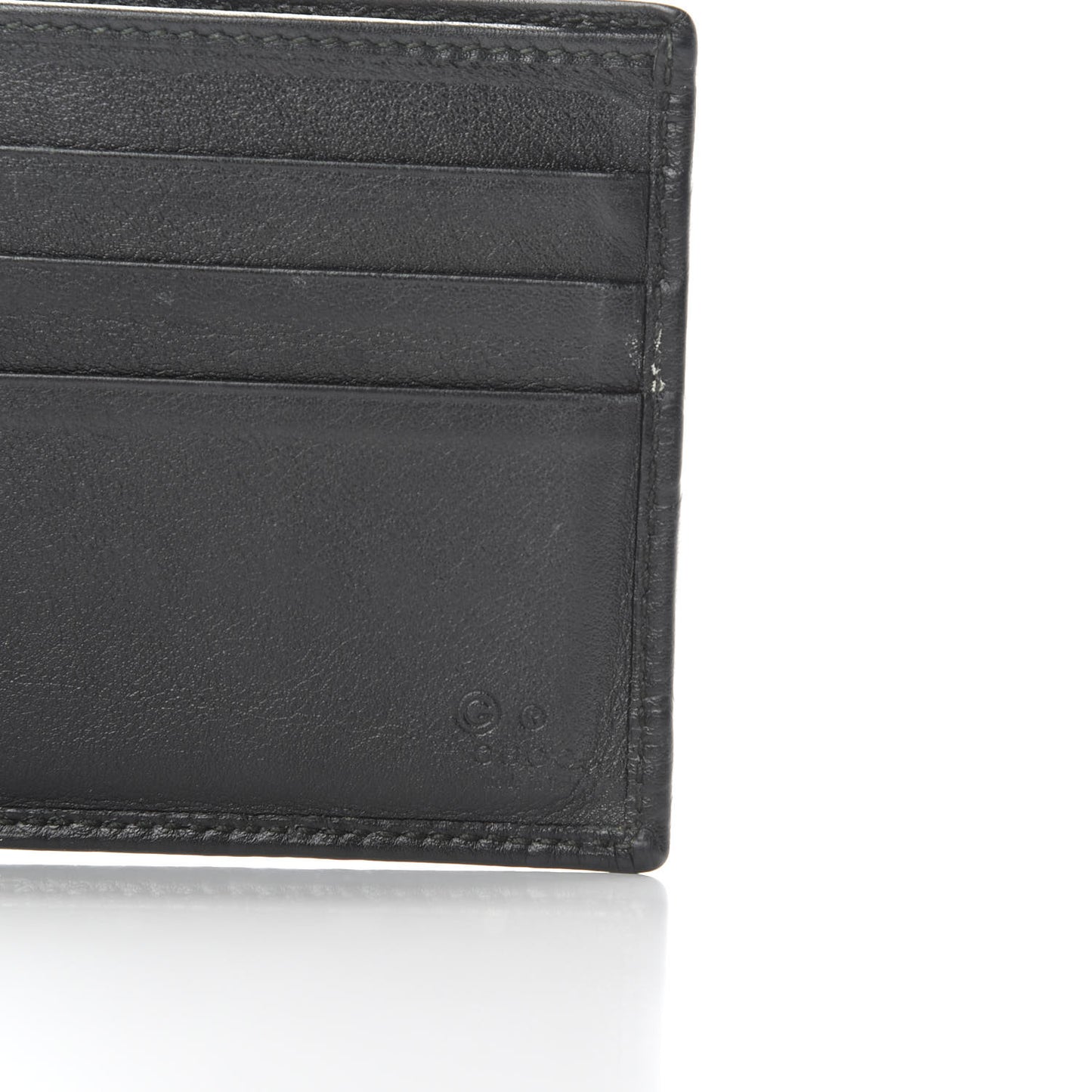 Guccissima Bi-Fold Wallet Black