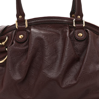 Gucci Guccissima Medium Sukey Boston Chocolate 9 of 11