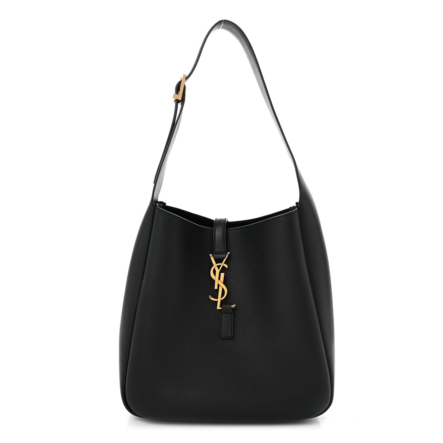 Smooth Calfskin Small Le 5 A 7 Soft Hobo Black