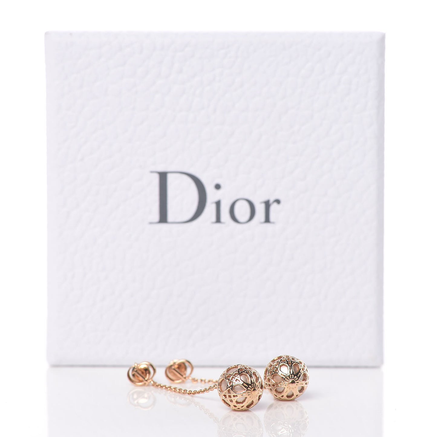 Pearl Secret Cannage Mise En Dior Tribales Dangle Earrings Gold