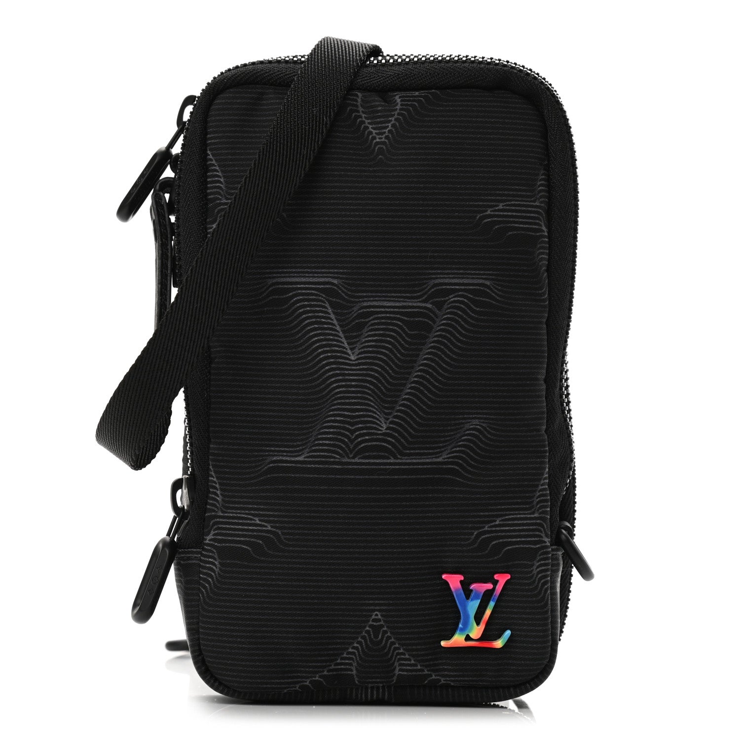 Louis Vuitton Monogram 2054 Double Phone Pouch 1 of 11