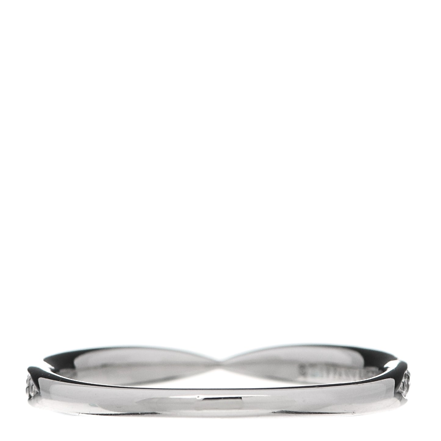 Platinum Diamond Harmony Bead-set Band Ring 50 5.5