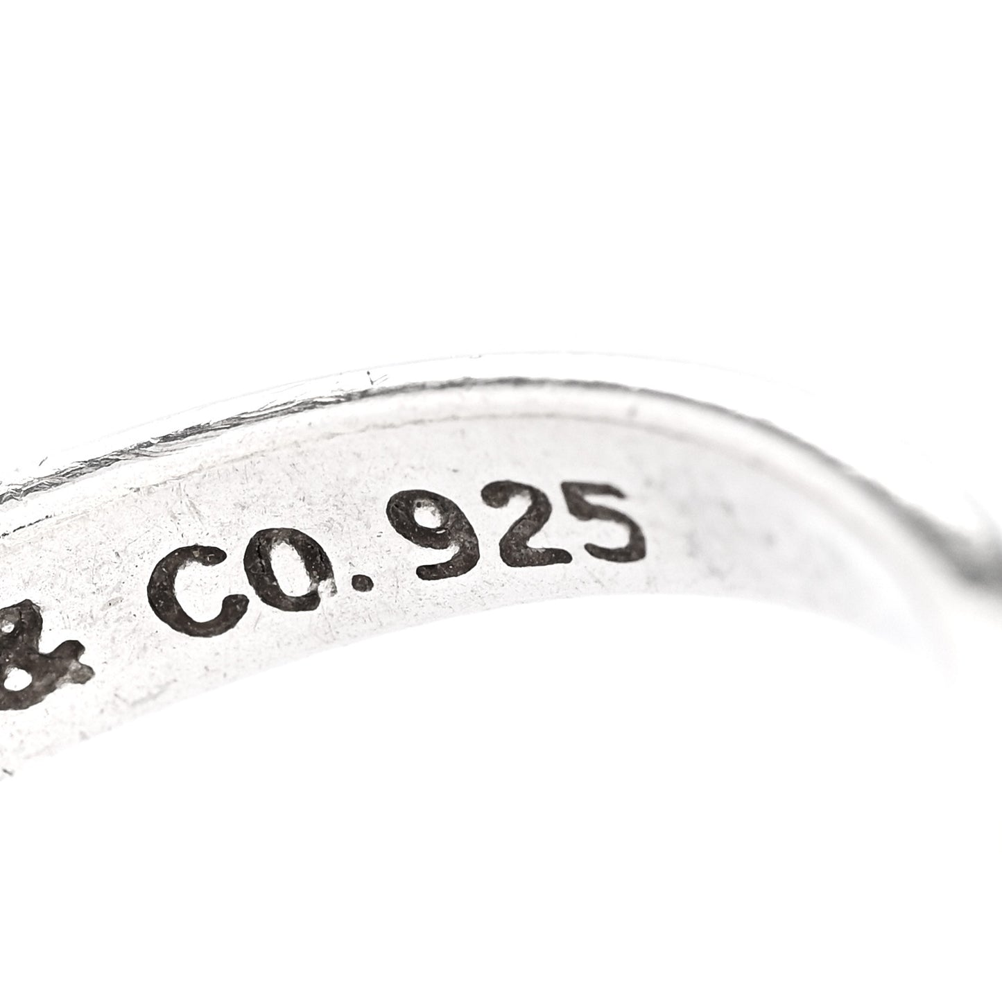 Sterling Silver Elsa Peretti Open Heart Ring 54 7