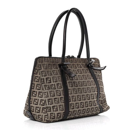Fendi Zucchino Tote Tobacco Beige 2 of 9