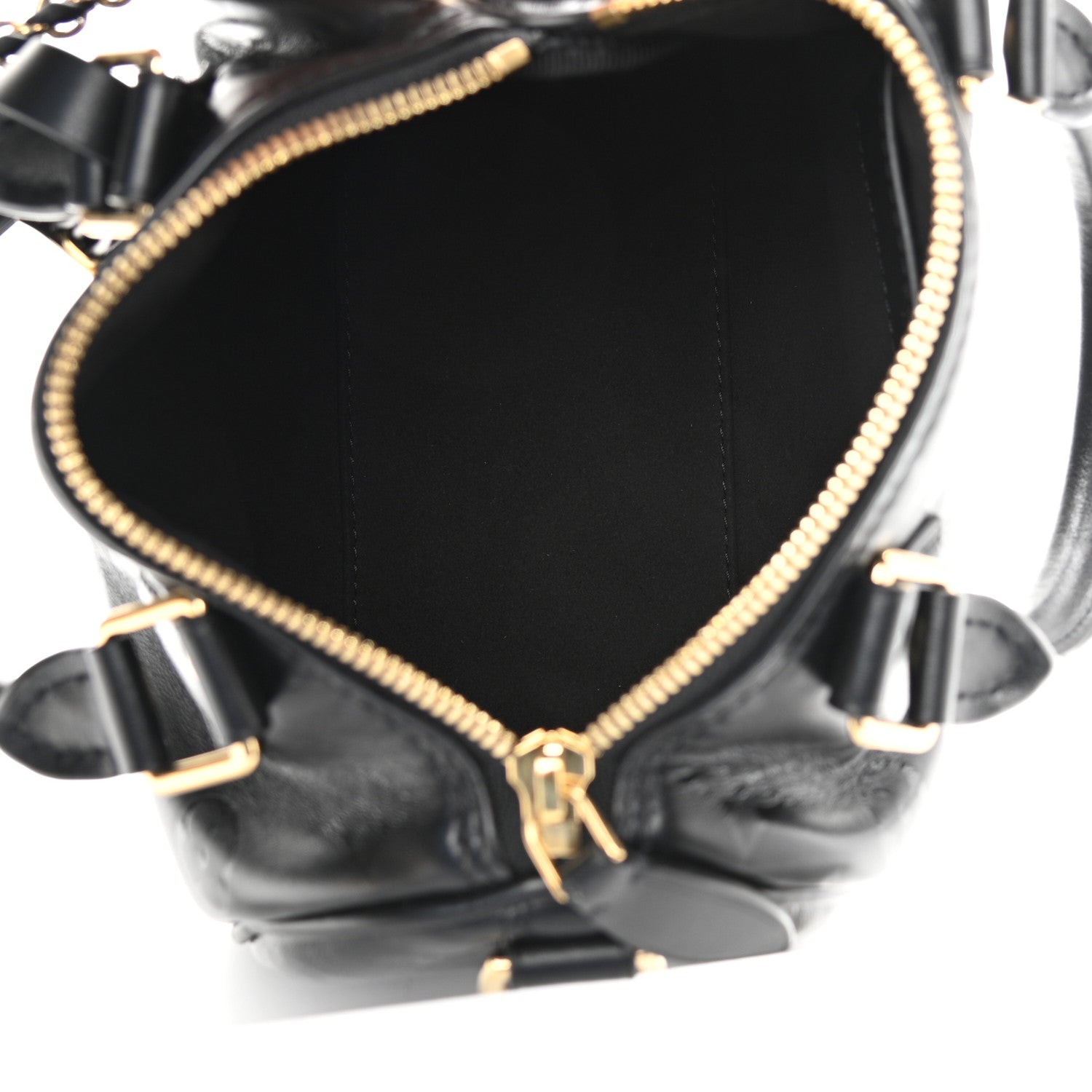 Louis Vuitton Monogram Ink Speedy BB Black 5 of 9