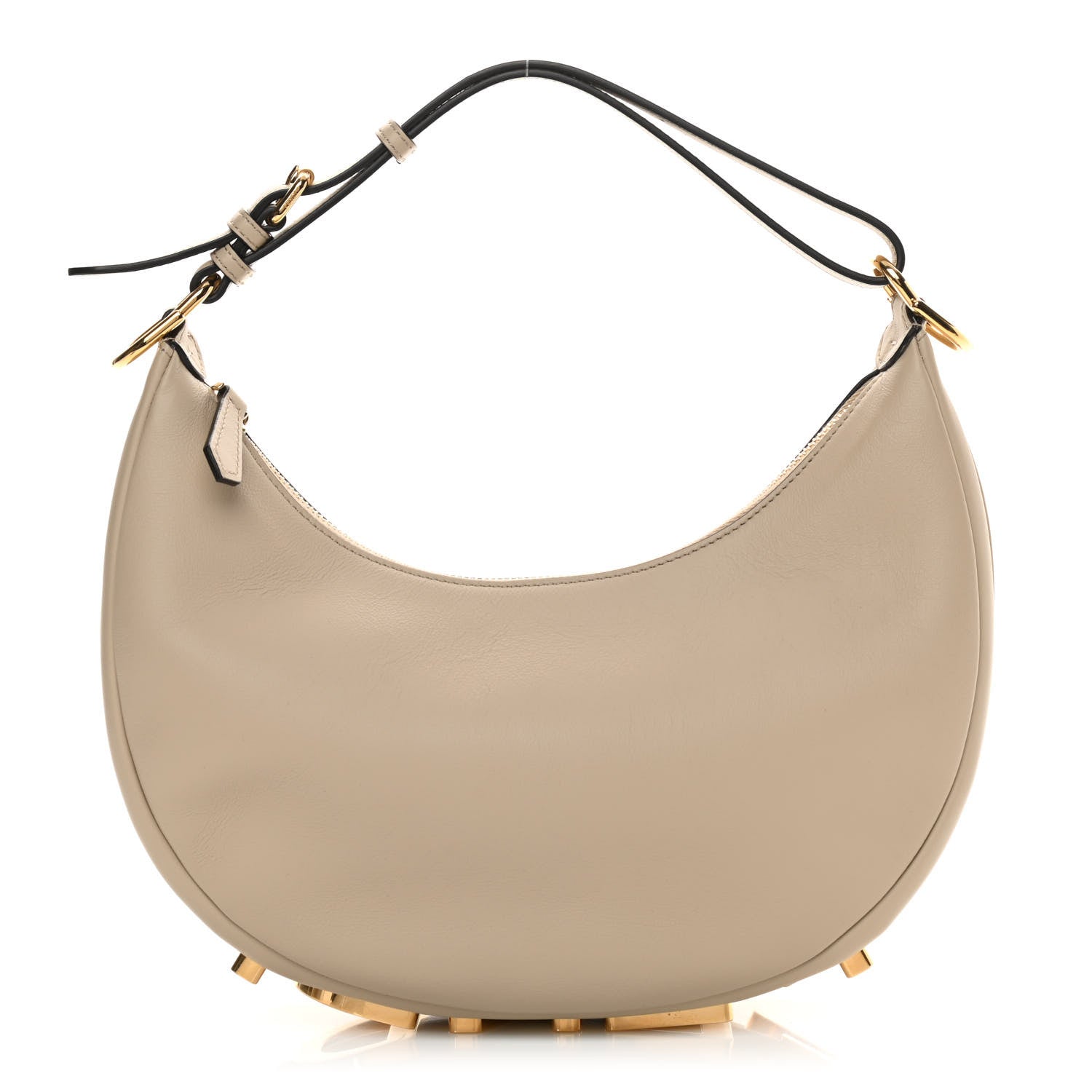 Fendi Vitello Grace Matte Small Fendigraphy Hobo Bag Nuvola 1 of 11