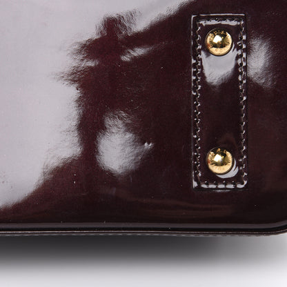 Louis Vuitton Vernis Alma BB Amarante 10 of 11