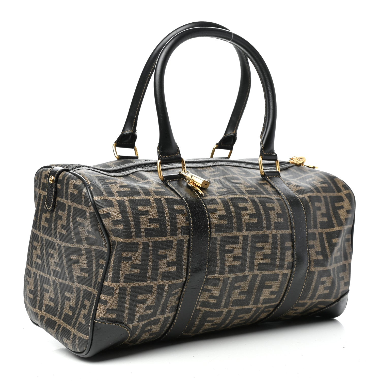 Fendi Zucca Spalmati Duffle Tobacco 3 of 10