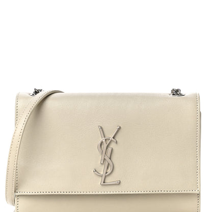 Saint Laurent Calfskin Small Monogram Sunset Crema Soft 8 of 22